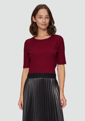 T-shirt s.Oliver en rouge : devant