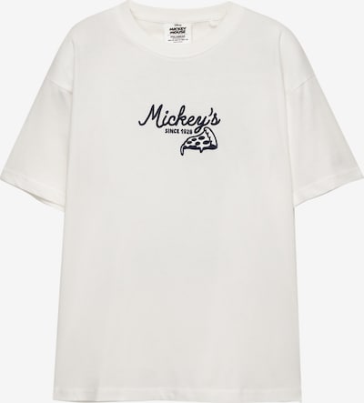 Pull&Bear Paita 'MICKEY' värissä musta / valkoinen, Tuotenäkymä