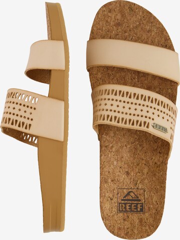 REEF Beach & Pool Shoes 'Cushion Vista Perf' in Beige