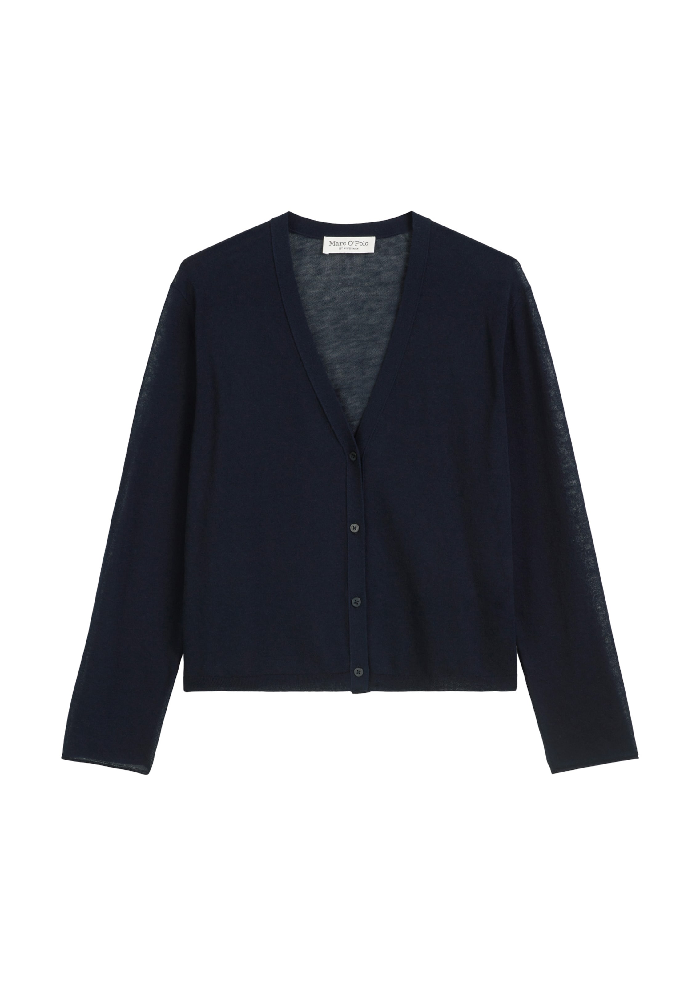 Marc O'Polo Strickjacke in Blau: Vorderseite