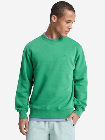 QUIKSILVER Sweatshirt 'Salt Water' in Grün: Vorderseite