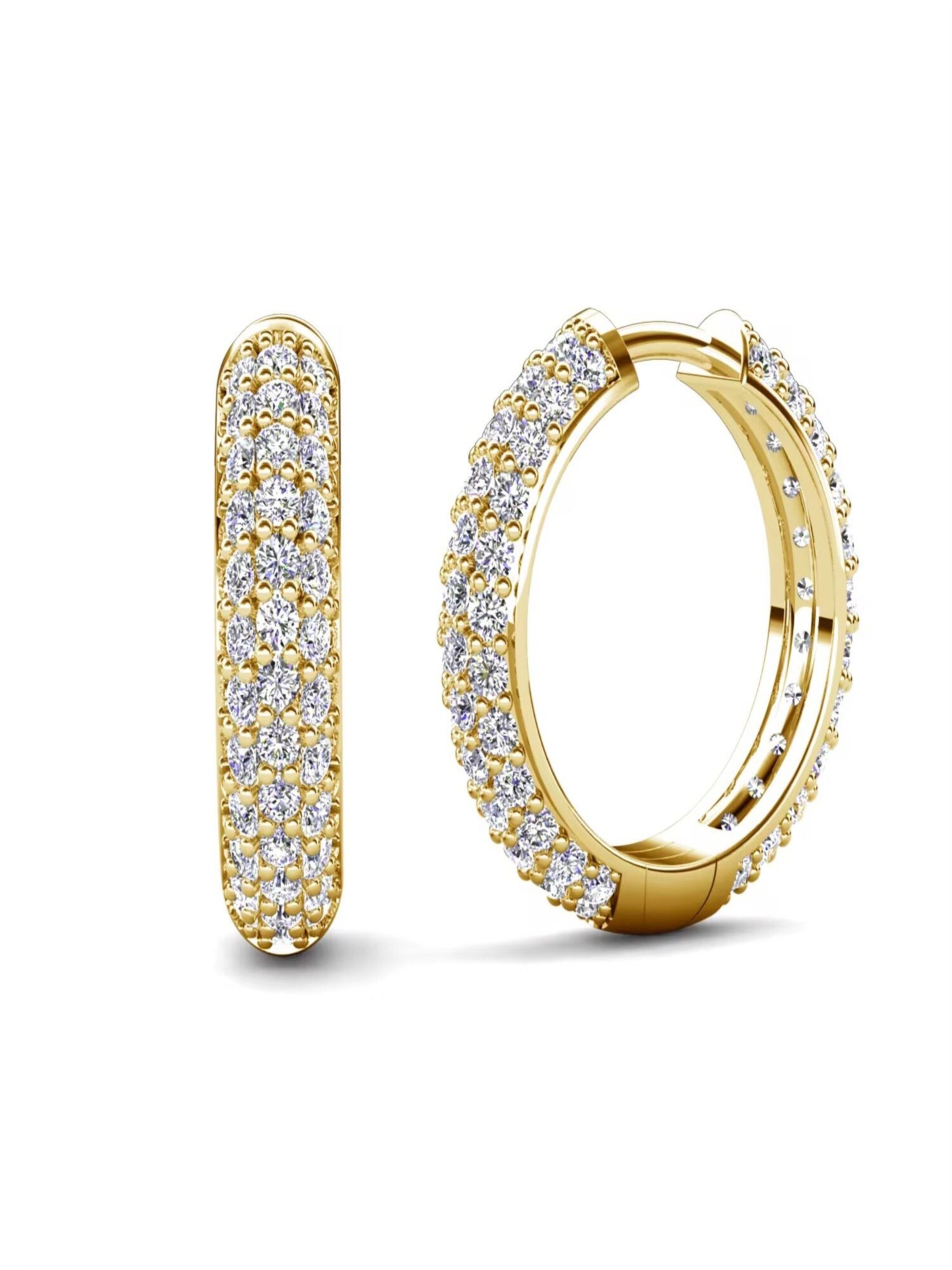 ROUGEMONT Jewellery Earrings in Gold: front