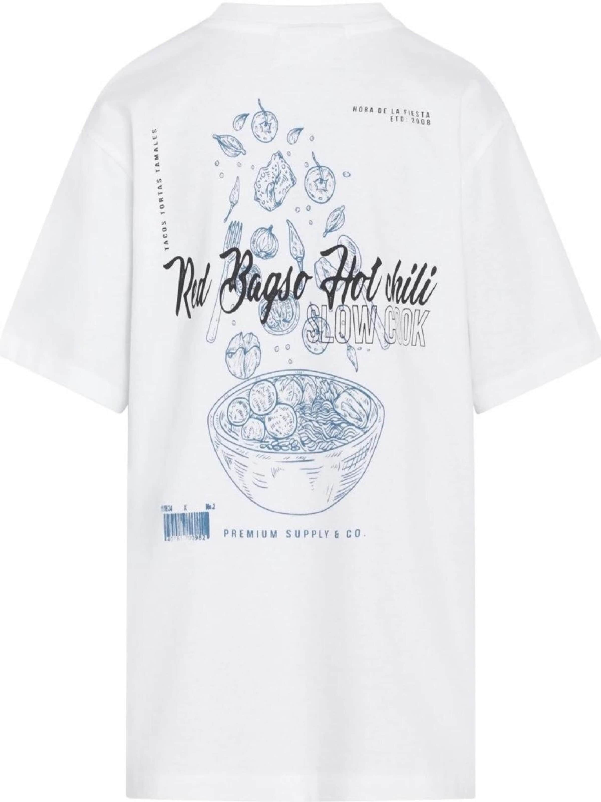 GRUNT Shirt 'Poebla' in White
