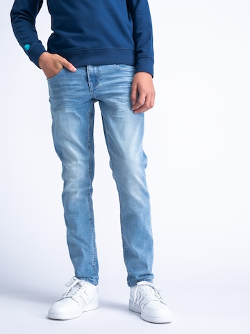 Petrol Industries Slimfit Jeans 'Russel' in Blau: Vorderseite