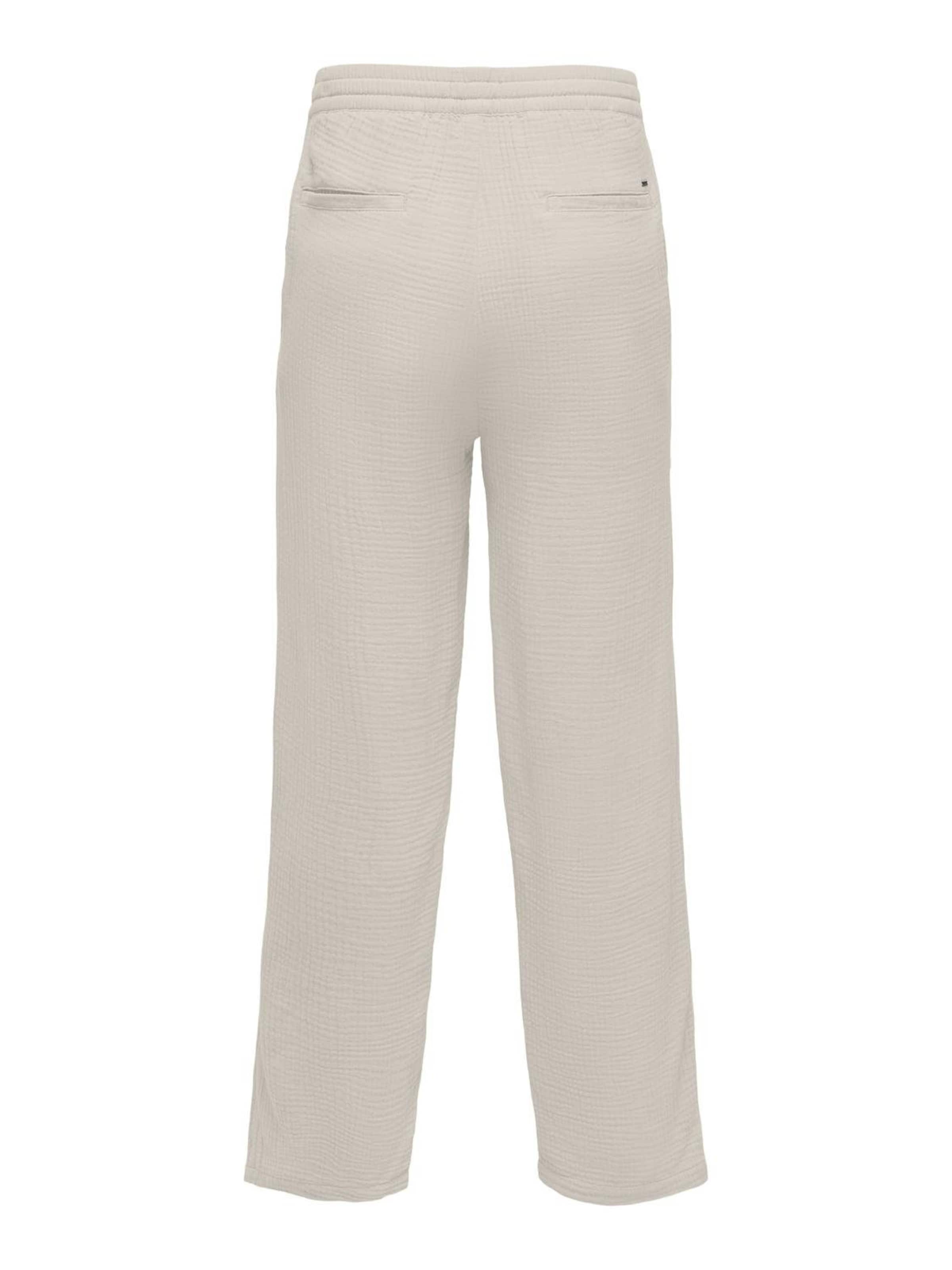 Only & Sons Ohlapna forma Hlače 'ONSSINUS' | siva barva