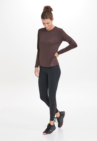 ENDURANCE Performance shirt 'Maje' in Brown