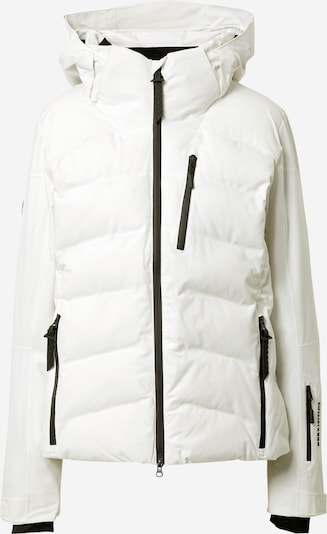 Superdry Snow Sportjas 'Motion Pro Puffer' in de kleur Zwart / Wit, Productweergave
