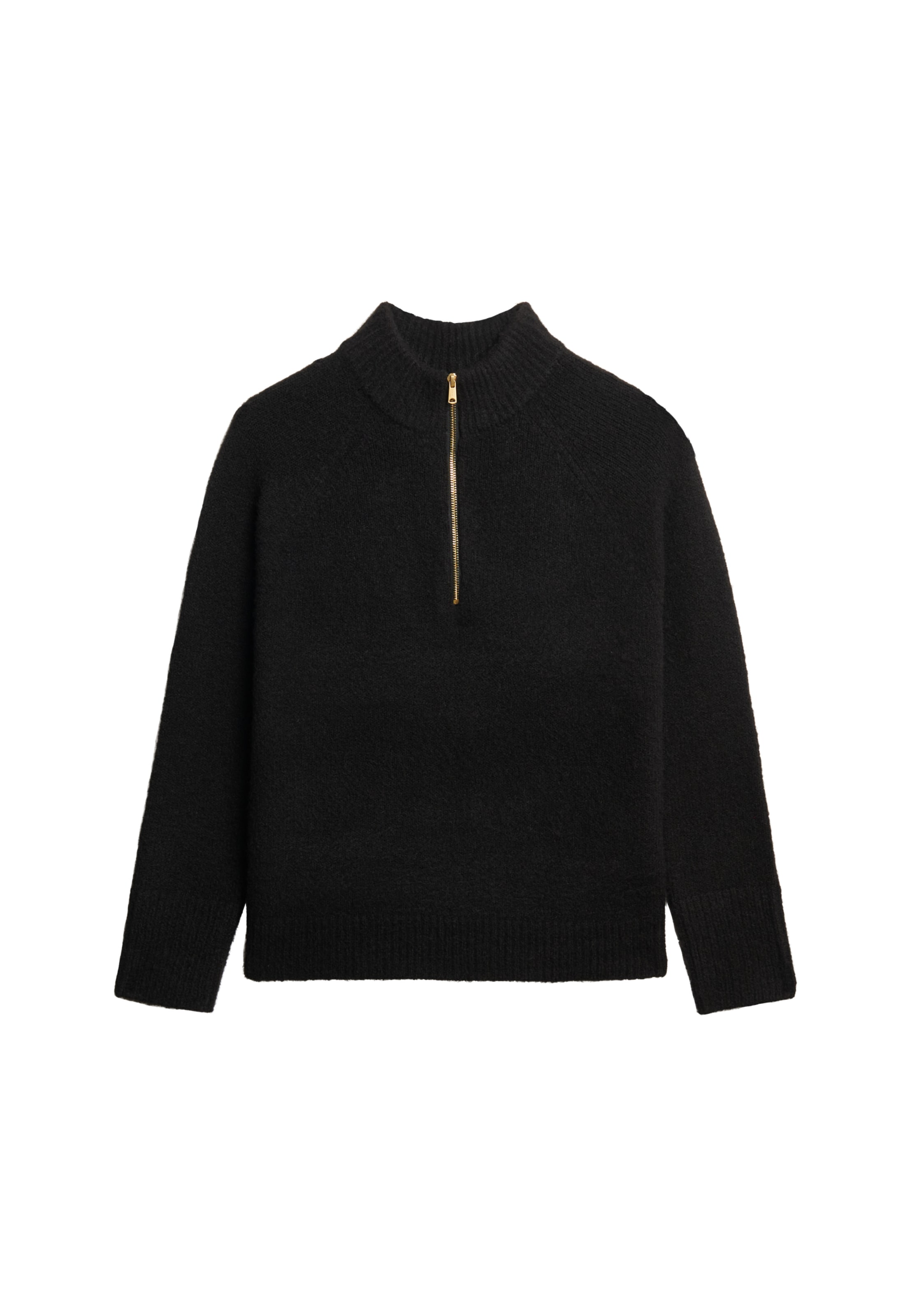 Superdry & Co Πουλόβερ σε μαύρο: μπροστά