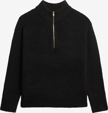 Superdry Sweater in Black: front