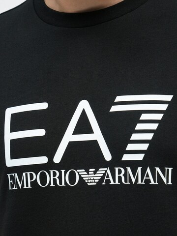 EA7 Emporio Armani Mikina – černá