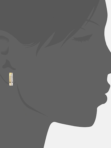 Boucles d'oreilles DIAMANT LETERNEL en jaune