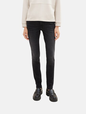 Coupe slim Jean TOM TAILOR en noir : devant