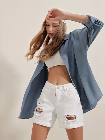 Bigdart Blouse in Blauw