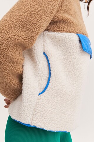 The Jogg Concept Fleece jas 'BERRI' in Blauw