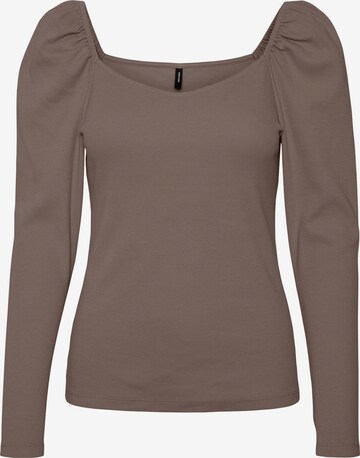VERO MODA Shirt 'Belinda' in Grey: front