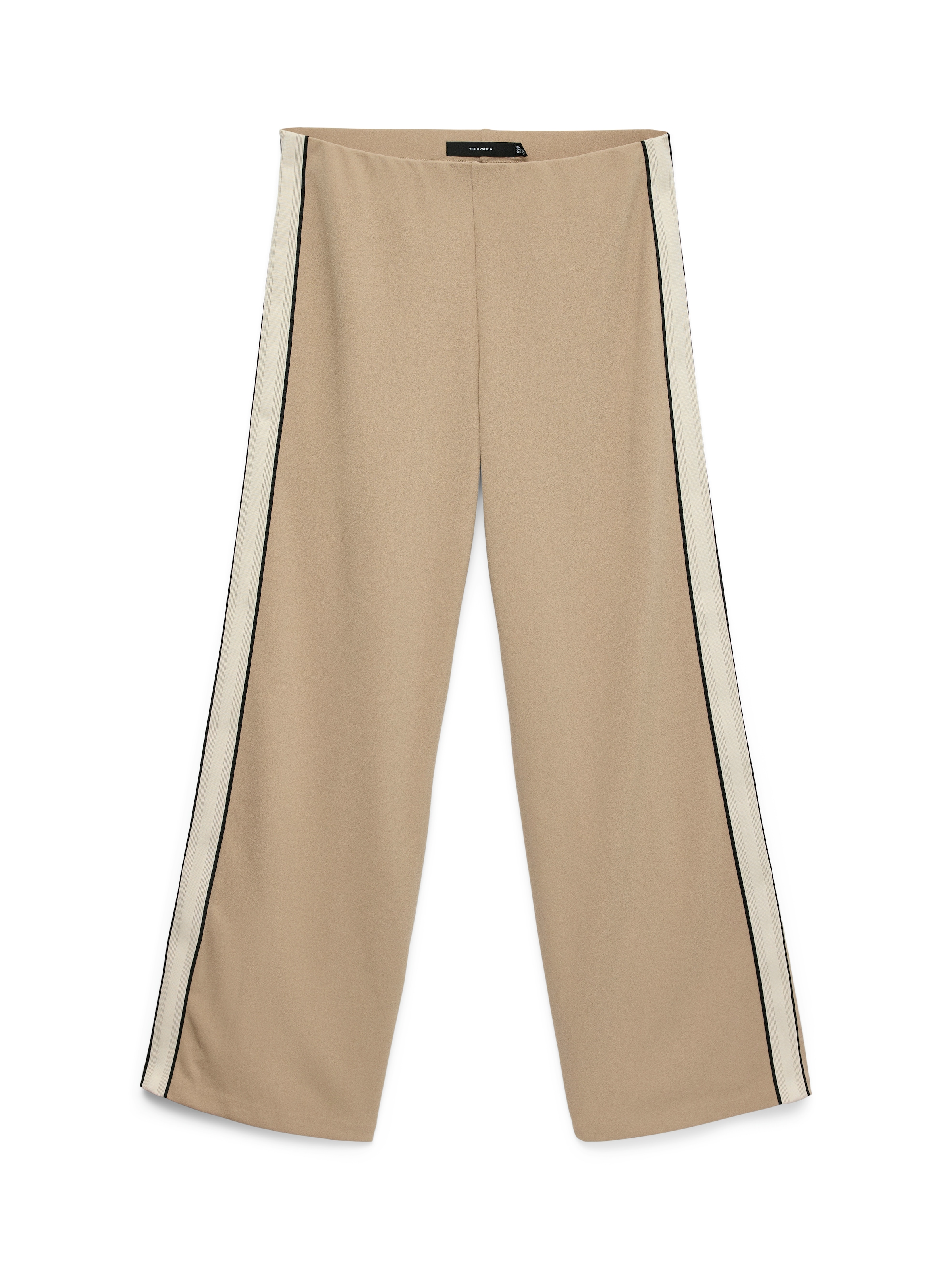 VERO MODA Wide leg Pants 'VMBerlin' in Beige: front