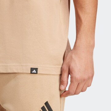ADIDAS SPORTSWEAR Funktionsshirt in Beige