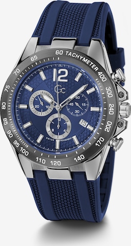 Gc Analog Watch 'Audacious ' in Blue: front