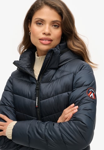 Superdry Zimná bunda 'Fuji' - Modrá