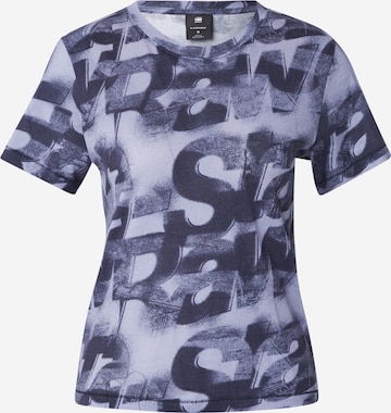 Maglietta di G-STAR in blu: frontale