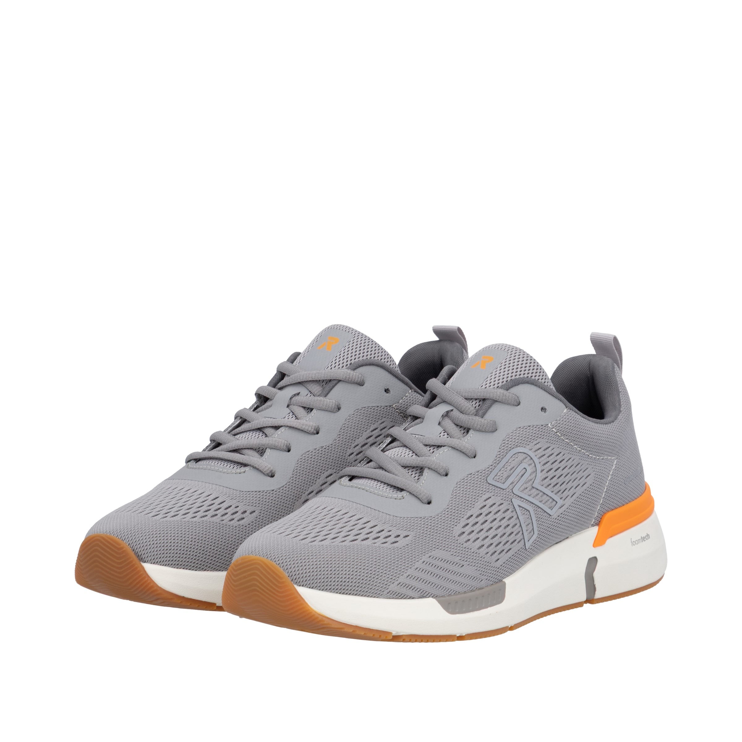 Baskets basses 'U1404' Rieker Sport en gris