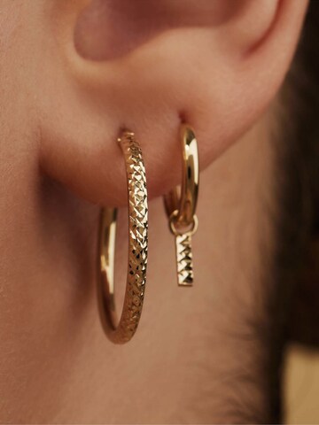 Isabel Bernard Earrings in Gold