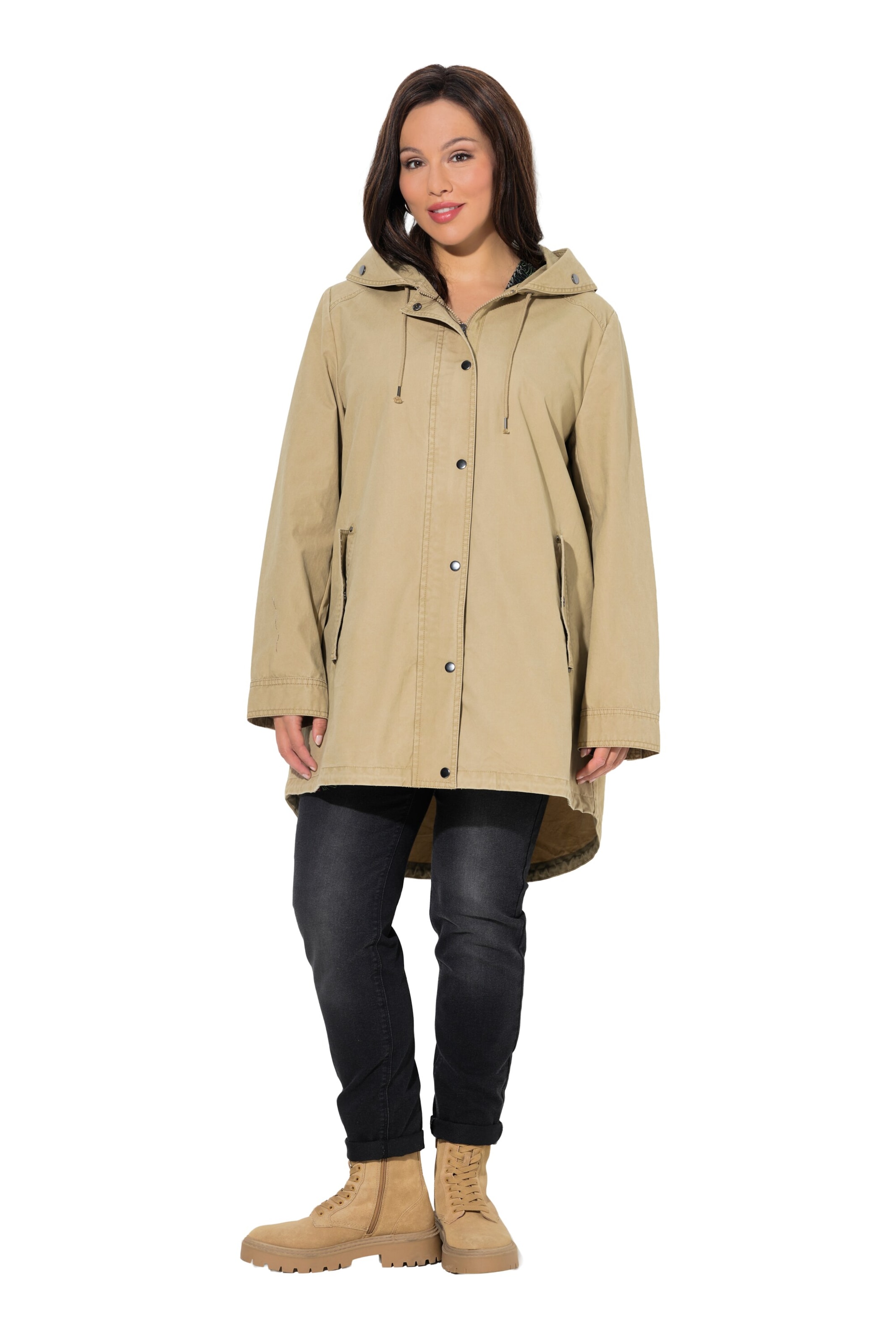 Ulla Popken Parka in Beige