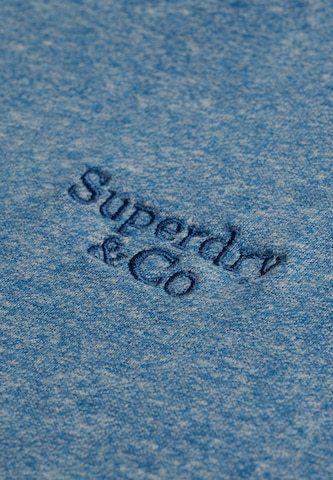 Superdry & Co Shirt 'Essential Serif' in Blue