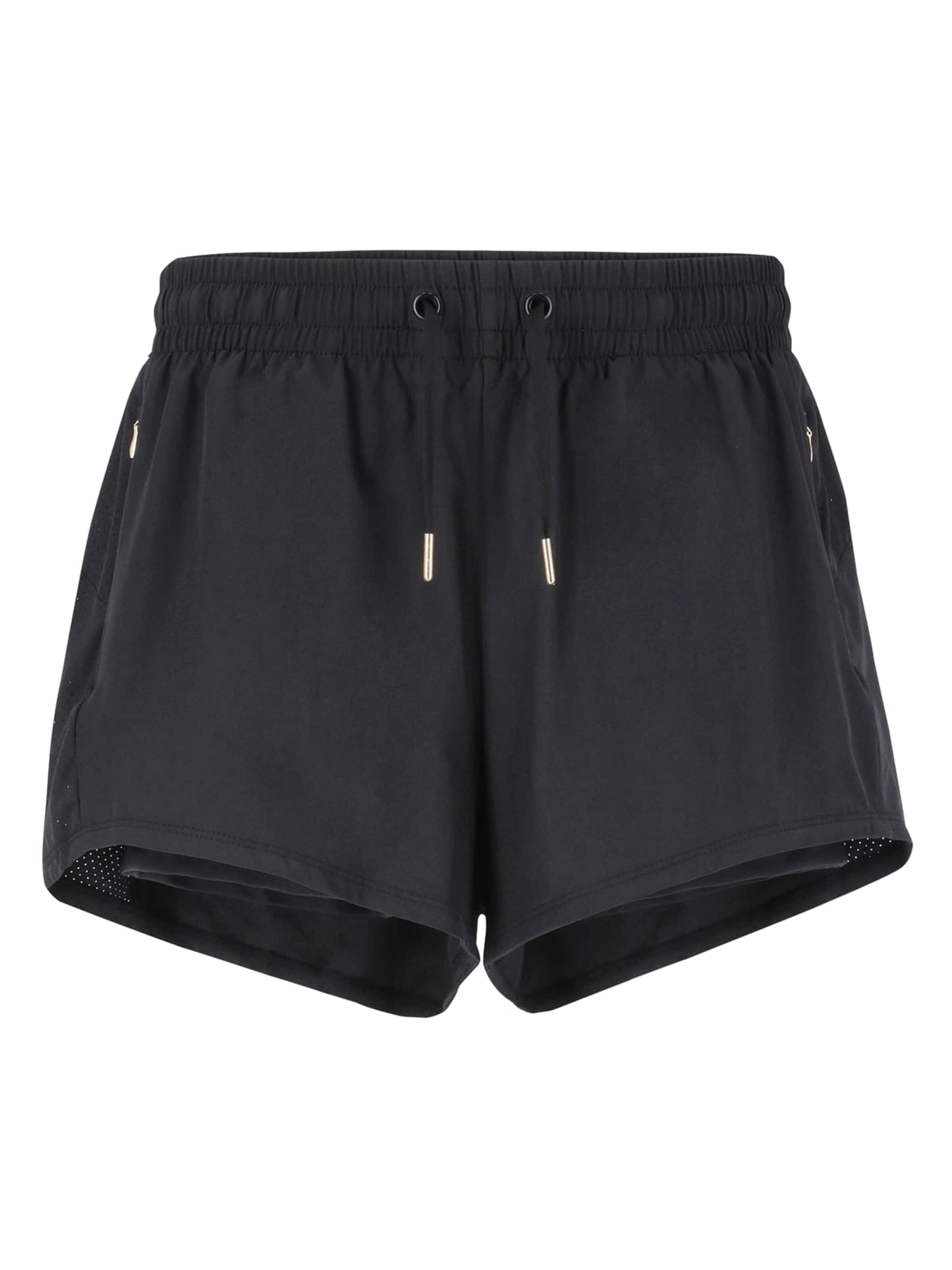 Regular Pantalon de sport 'Eslaire W 2-in-1' ENDURANCE en noir : devant