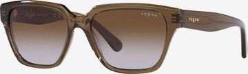 VOGUE Eyewear Zonnebril in Groen: voorkant