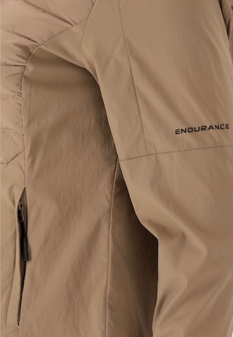 ENDURANCE Športna jakna 'Beistyla' | rjava barva