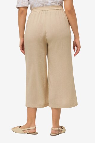 Wide Leg Pantalon Ulla Popken en beige