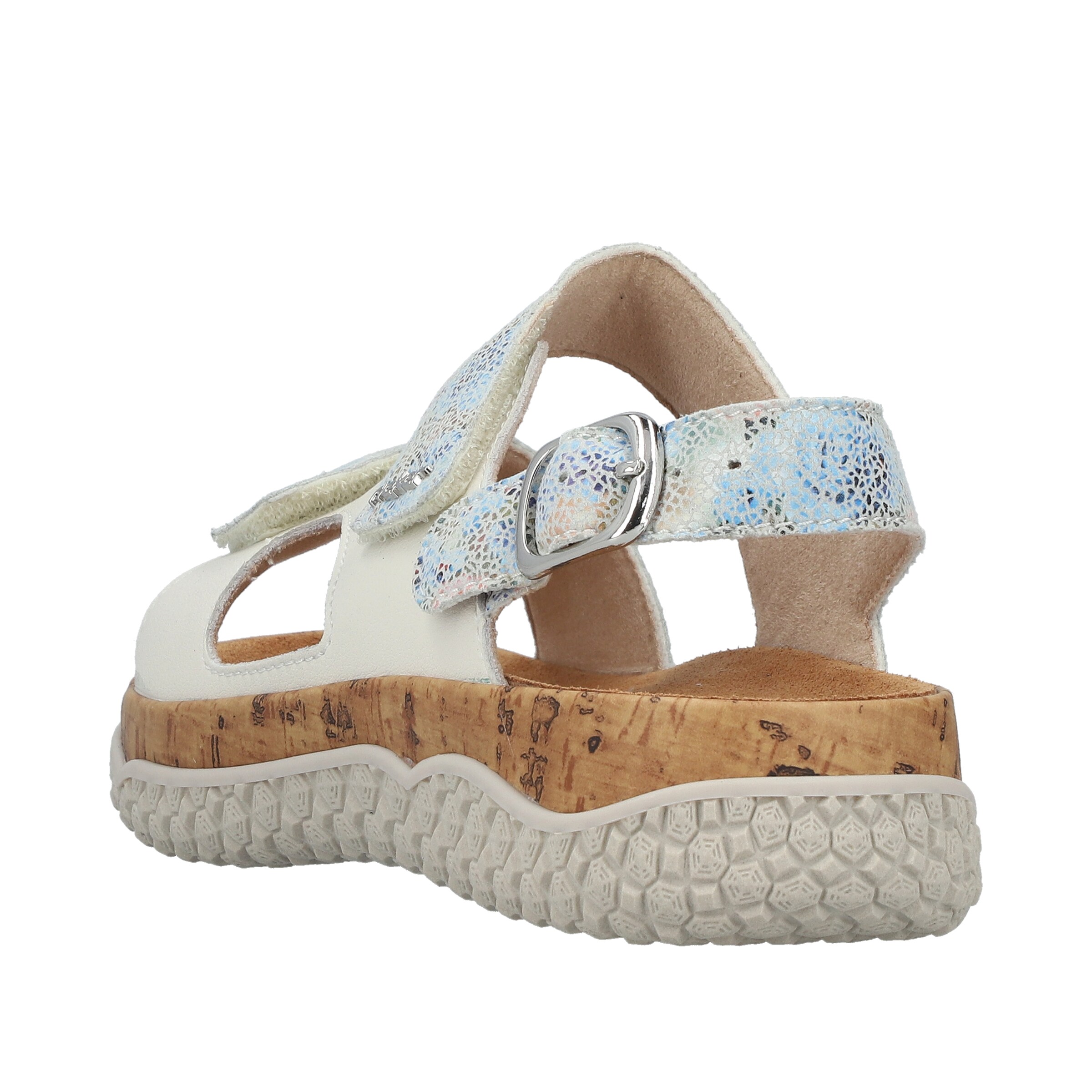 Rieker Strap Sandals 'V0316' in White