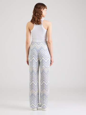 s.Oliver BLACK LABEL Wide leg Broek in Blauw