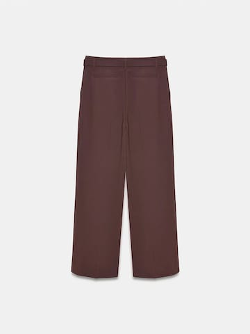 Dilvin Wide leg Pants 'Hose' in Brown