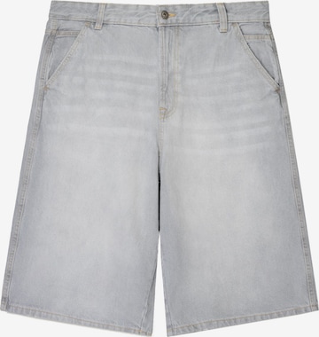 Jean Bershka en gris : devant