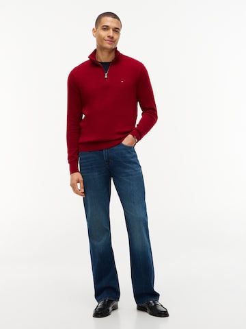Pulover de la TOMMY HILFIGER pe roșu