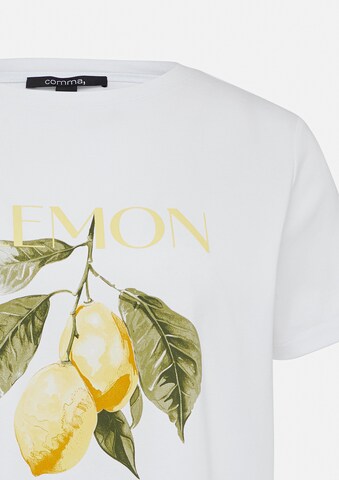 COMMA T-shirt i vit