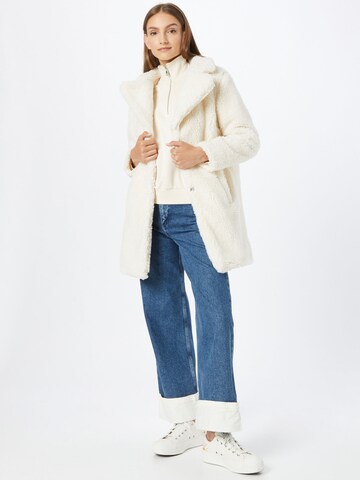 Manteau mi-saison 'Sherpa' Urban Classics en beige