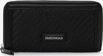 Emily & Noah Briefcase ' E&N Brenda ' in Black: front