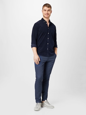 Coupe regular Chemise 'Liam' Samsøe Samsøe en bleu