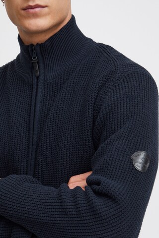 INDICODE JEANS Knit cardigan 'Revil' in Blue