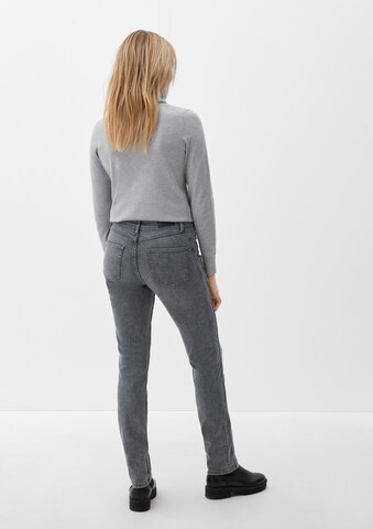 Slimfit Jeans 'Betsy' di s.Oliver in grigio