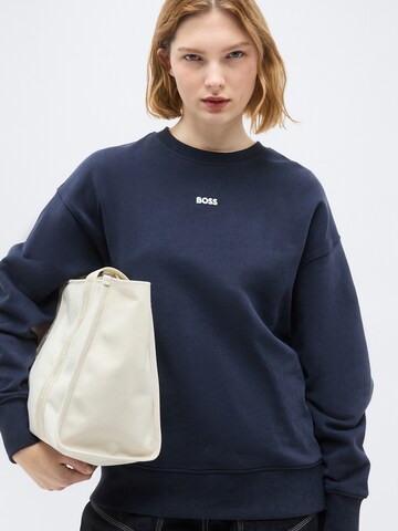 BOSS Sweatshirt 'C_Eteia_5' i blå