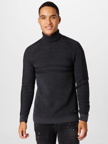 JACK & JONES Sweater 'Power' in Grey: front