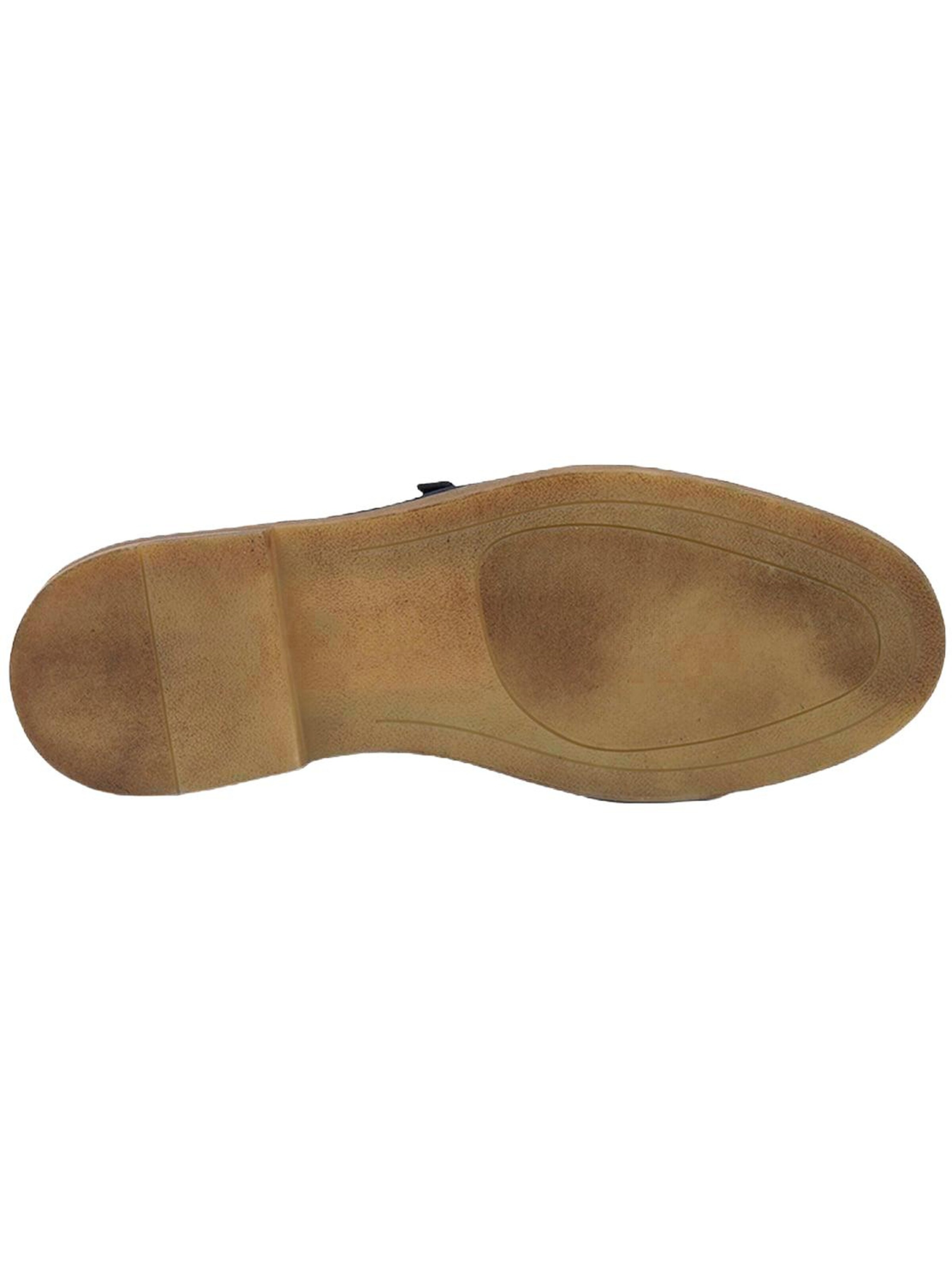 Desa Moccasins 'DESA Herren-Wildlederslipper mit Metalldetails' in Blue