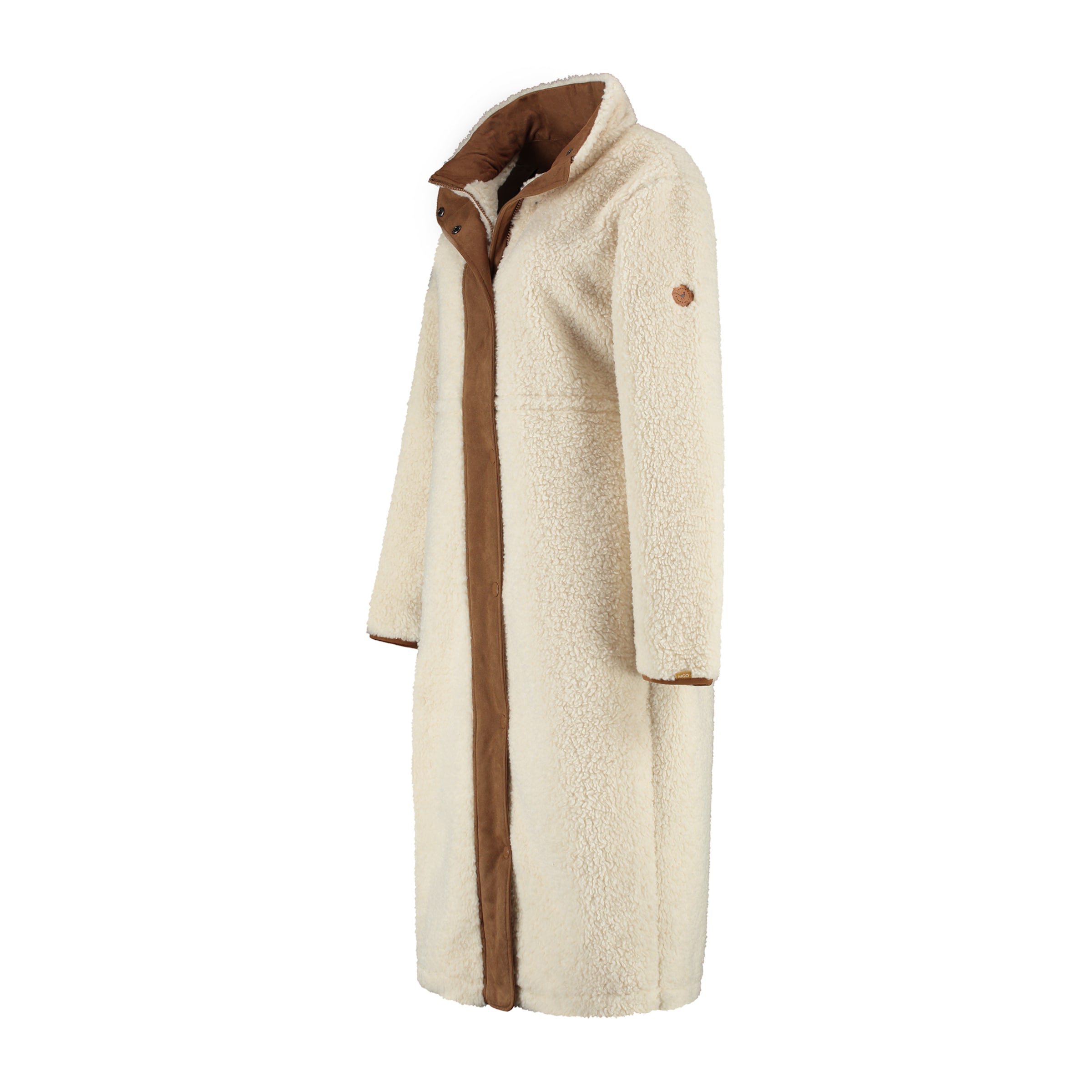 MGO Between-Seasons Coat 'River' in White