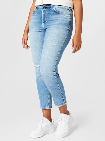 ONLY Carmakoma Slimfit Jeans 'Eneda' i blå: forside