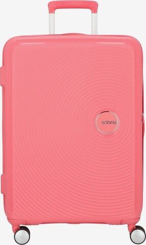 American Tourister Cart in Pink: front