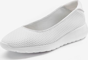 Ballerines LASCANA en blanc : devant